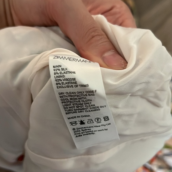 NWT Zimmermann KALEIDOSCOPE WRAP TIE SKIRT - Picture 10 of 11